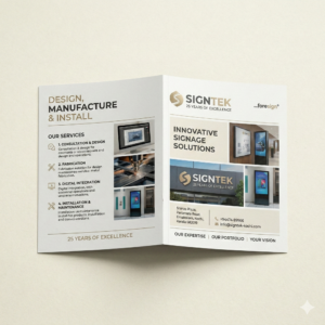 Bi folded Brochures